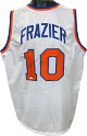 Walt Frazier signed White TB Custom Stitched Pro Basketball Jersey- JSA Witnessed Hologram