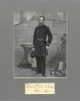 David D Porter signed Vintage 1800s 3x1.5 cut sig Civil War Navy Commodore 5x6.5 Ecthed Photo Matted 8x10JSA LOA #BB24355