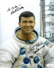 Fred Haise signed NASA Astronaut/Pilot Vintage Color 8x10 Photo Apollo 13 LMP Best Wishes To Cindy- JSA Hologram #EE63196