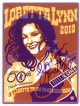 Loretta Lynn signed 2010 50th Anniversary Tribute To An American Icon 4.5X5.5 Postcard JSA Hologram #GG36312