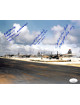Dutch Van Kirk/Russell E Gackenbach/Bill Barney triple signed WWII Color 8x10 Photo Navigators Enola Gay Hiroshima- JSA #EE63508