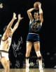 Jeff Mullins signed Golden State Warriors 8X10 Photo (blue jersey)