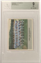 1988 Cape Cod Prospects Chatham A's Ballpark Card #23- Jeff Bagwell- Beckett Graded 9 Mint