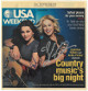 Kellie Pickler & Gretchen Wilson dual signed USA Weekend Full Magazine June 12-14, 2009- JSA Hologram #EE61384