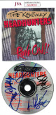 The Kentucky Headhunters signed Rave On!! Album CD with Cover 5 sigs- JSA Hologram #GG38253