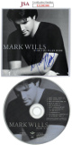 Mark Wills signed 1998 Wish You Were Here Album Cover Booklet w/ CD & Case- JSA #GG08300