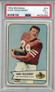 Hugh McElhenny 1954 Bowman Football Card #54- PSA Graded 3.5 Very Good+ (San Francisco 49ers)