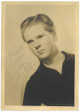 Jackie Cooper signed Vintage 1930's Sepia 5x7 Photo To Carol Love From inscribed- JSA #HH18829