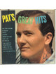 Pat Boone signed 1957 Pat's Great Hits Album Cover/LP/Vinyl Record- JSA #EE57752