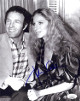 James Caan signed 1975 Funny Lady B&W 8x10 Photo- JSA Hologram #II11048 (w/ Barbra Streisand)