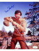 Fess Parker signed Vintage Color 8x10 Photo- JSA #II11066 (Daniel Boone/Davy Crockett)