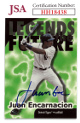 Juan Encarnacion signed 1998 Fleer Legends Future Rookie On Card Auto #143- JSA #HH18438 (Detroit Tigers)