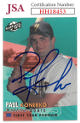 Paul Konerko signed 1994-95 Fleer Excel Minor League On Card Auto #1- JSA #HH18453 (Yakima Bears)
