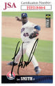 Lee Smith signed 1997 Upper Deck Collectors Choice On Card Auto #390- JSA #HH18464 (Montreal Expos/HOF)