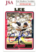 Cliff Lee signed 2005 Topps On Card Auto #183- JSA #HH18530 (Cleveland Guardians)