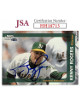 Kenny Rogers signed 1999 Fleer Sports Illustrated Oakland A's Baseball Card #102- JSA