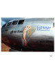 Russell Gackenbach signed WWII Hiroshima & Nagasaki Color 8X10 Photo Navigator- Crew B-10 509th Composite Group-JSA #II11541