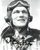 Donald Bryan signed P-51 Little One WWII Ace Pilot B&W 8x10 Photo- JSA #II11577- 352d Fighter 328 Fighter Group 13+ (Kills)
