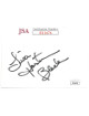 Lisa Hartman Black signed 3x5 Index Card- JSA #II11676