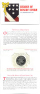 1991 Heroes of Desert Storm $5 Republic of Marshall Islands Commemorative Coin Uncirculated