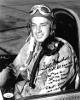 Captain Bill Marshall signed WWII Pilot Vintage B&W 8x10 Photo- JSA #II11079- US Army Air Corp 12 AF Italy '44 '45/345th FTR Sqd