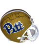 Johnny Majors signed Pittsburgh Panthers Riddell FS Rep Helmet 1976 National Champions- JSA