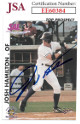 Josh Hamilton signed 2000 Minor League Baseball Card #15- JSA #EE60384 (Charleston RiverDogs)