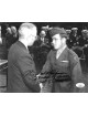 Hershel W. Williams signed WWII Vintage B&W 8x10 Photo Medal of Honor Oct 5, 1945- JSA- w/ Harry Truman
