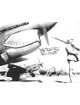 Lynn Jones signed WWII "Flying Tigers" 8x10 Photo 23rd Fighter Group 74th Squadron China- JSA #JJ96490 (P-40 Warhawk Ace Pilot)