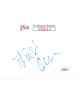 Buck Owens signed 3x5 Index Card JSA #JJ96618 (country music)