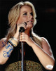 Trisha Yearwood signed 8X10 Photo w/ To Joy Love imperfect- JSA #KK58052