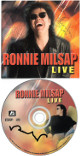 Ronnie Milsap signed 2002 Live Album CD w/ Cover & Case 4 sigs- Rodney Edmondson/Warren Gowers/Adam Hampton