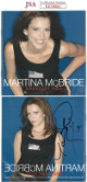 Martina McBride signed 2001 Greatest Hits Album Back Cover w/ CD & Case- JSA #KK58084