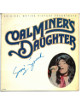 Sissy Spacek signed 1980 Coal Miner's Daughter Album Cover/LP/Vinyl/Record- JSA #JJ96546