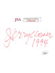 Jerry Clower signed 3x5 Index Card 1994- JSA #JJ96620 (Comedian)