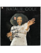 Natalie Cole signed 1975 Inseparable Capitol Album Cover/LP/Vinyl Record wear- JSA #Q17203