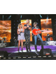 Lady Antebellum Band (Lady A) Metallic Concert 16x20 Photo-3 sigs- Hillary Scott/Charles Kelley/Dave Haywood