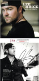 Lee Brice signed 2010 Love Like Crazy Album Inside Cover & CD w/ Case- JSA #KK5871