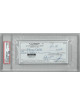 Walt/RW Cunningham signed Personal Check #1313- PSA Encapsulated #84179022 (Apollo/Astronaut)