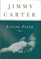 President Jimmy Carter signed 1996 Living Faith Hardcover Book- JSA #EE62418