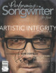 Elvis Costello signed 2004 Performing Songwriter Full Magazine- JSA #R51178