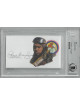 Roscoe Brown, Jr. signed 3x5 cut signature w/ Image BAS/Beckett Encapsulated (Tuskegee Airman/Red Tails/WWII P-51D Mustang)