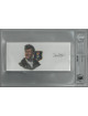 Donald Strait signed 6.5x3 cut signature w/ Image BAS/Beckett Encapsulated (WWII/Korean War/Double Ace Pilot 13.5 Kills)