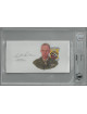 Edwin Horton signed 6.5x3.5 cut signature w/ Image BAS/Beckett Encapsulated (WWII/Doolittle Raiders/B-25 Mitchell)
