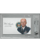 General Michael/Mike Hayden signed 5x3 cut signature w/ ImageBAS/Beckett Encapsulated (Director/National Security Agency/CIA)
