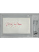 Dorothy McGuire signed 3x5 Index Card- Beckett/BAS Encapsulated (Old Yeller/Gentleman's Agreement)