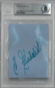 Efrem Zimbalist, Jr signed 2.25"x3" Cut Signature- BAS/Beckett #00012734934 (The F.B.I./77 Sunset Strip TV)