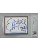 Jim Kelly signed 4.5"x3.25" Cut Signature HOF 02- BAS/Beckett #00012735018 (Bills/Hurricanes)