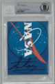 Story Musgrave signed 3.5x4.5 Cut Signature- Beckett Encapsulated (NASA Astronaut Apollo/STS Space Shuttle Missions)