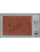 Toni Kukoc signed 3.5x5 Basketball Texture Cut Signature- Beckett Encapsulated (Chicago Bulls/Croatian Pink Panther)